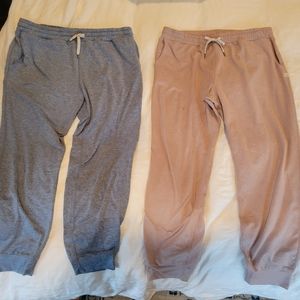 Two pairs of Vuori Performace Joggers (XL)